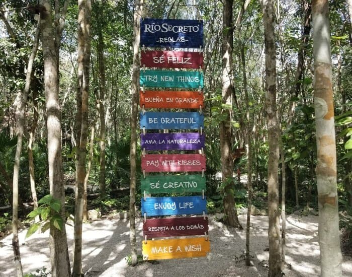 Rio Secreto motto