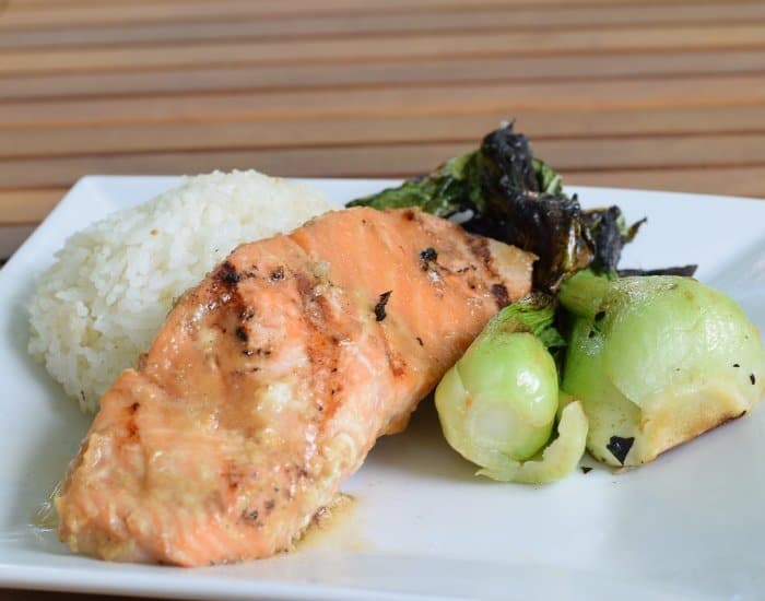Easy sous vide salmon