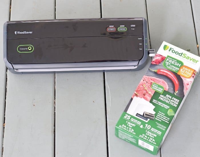 FoodSaver for sous vide cooking