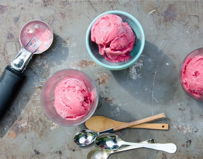 Sour Cherry Frozen Yogurt recipe