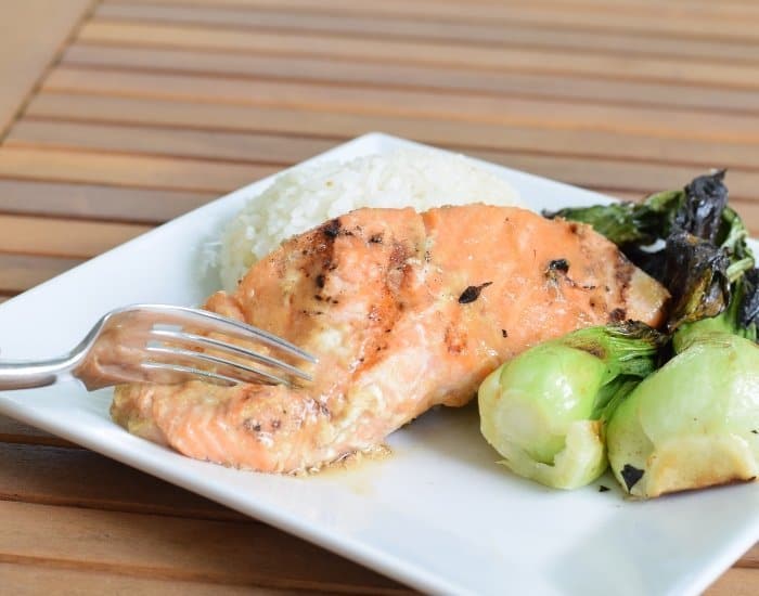 Sous vide salmon recipe