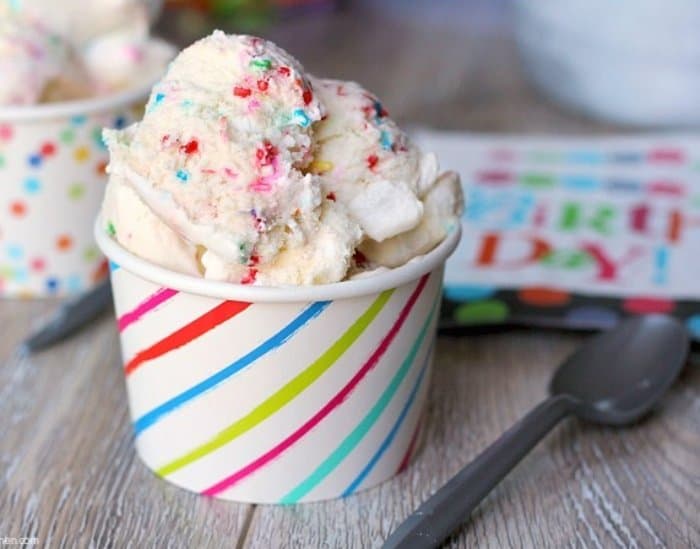 Birthday Cake Ice Cream Recipe