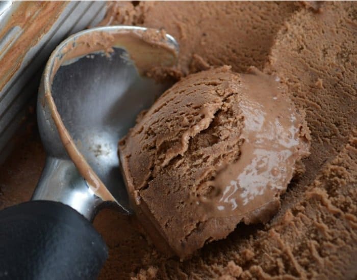 Mexican hot chocolate ice cream