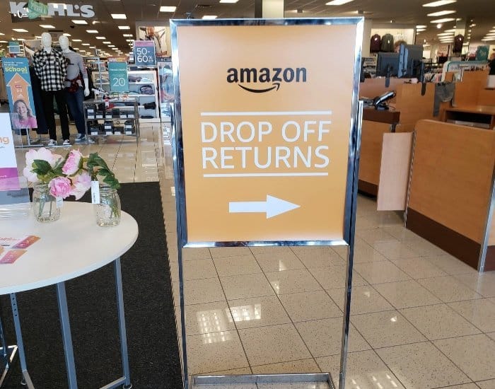 Return Amazon Purchases at Kohls