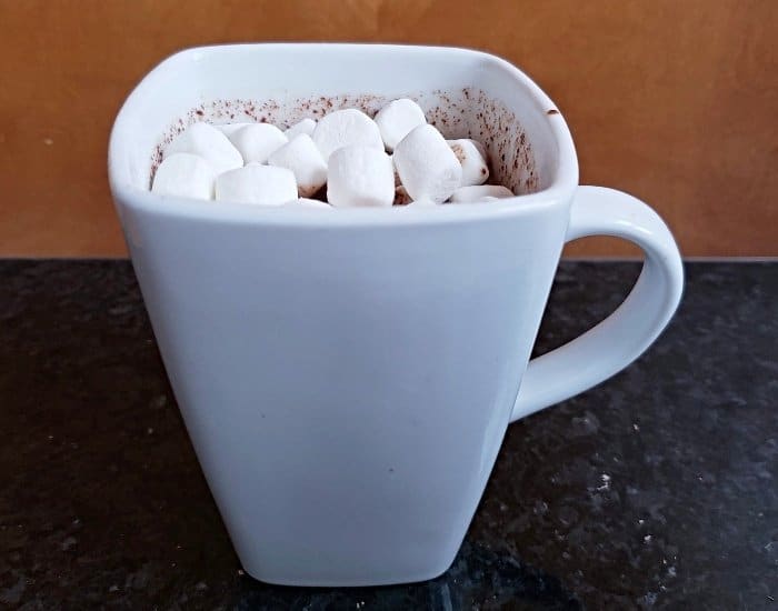 Simple homemade hot chocolate
