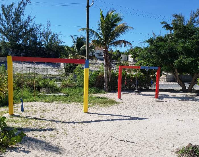 Turks and Caicos swingset