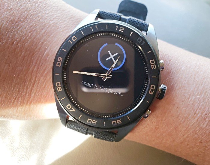 Find your phone with LG W7