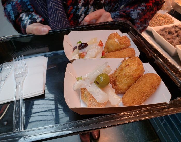 Barcelona cod appetizers
