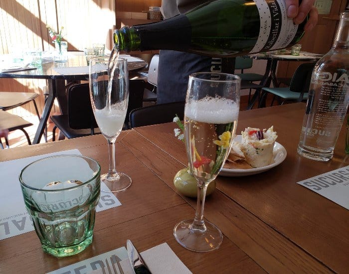 Spanish sparkling wine