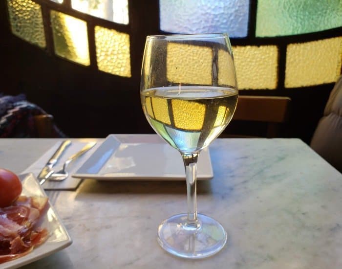 Wine for lunch