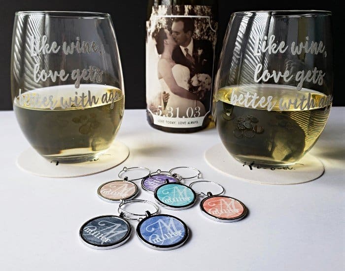 Wine glass gifts
