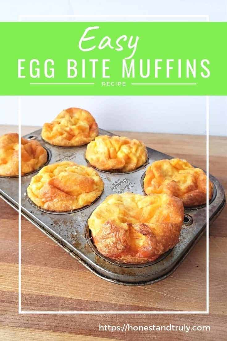 Need a quick grab and go breakfast? You'll love these simple egg muffins. Make ham and cheddar egg cups like we enjoy, or try some of the other suggestions! These are perfect for brunch with friends or as a make ahead breakfast at home. #eggs #glutenfree #grabandgo #breakfast
