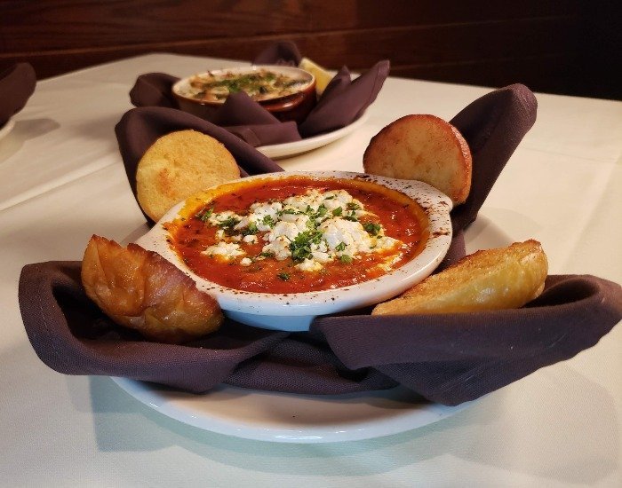 Palm Court Baked Goat Cheese