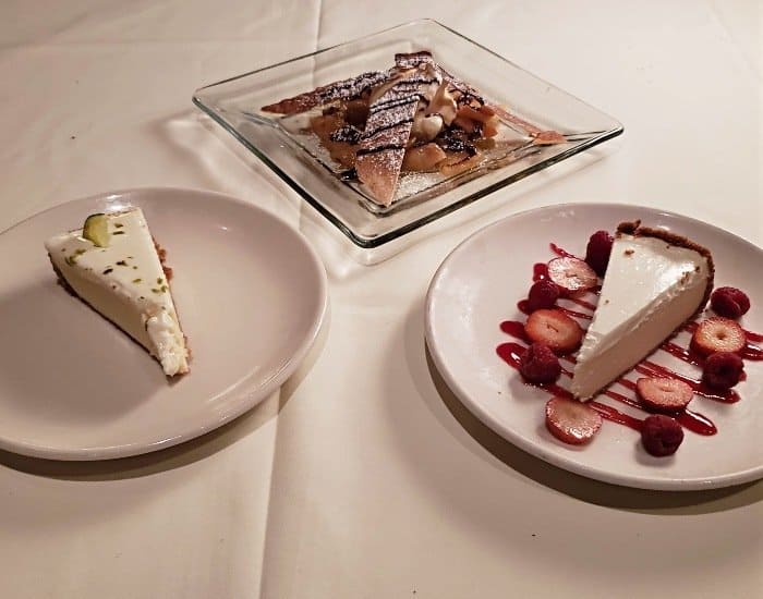 Palm Court Desserts