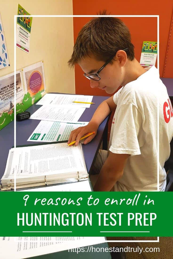 9 reasons to enroll in Huntington Learning Center test prep for ACT and SAT exams. The effectiveness of SAT test prep goes beyond the obvious with Huntington. Check out these 9 reasons this is the program for your high schooler. #testprep #parenting #HuntingtonHelps #highschool