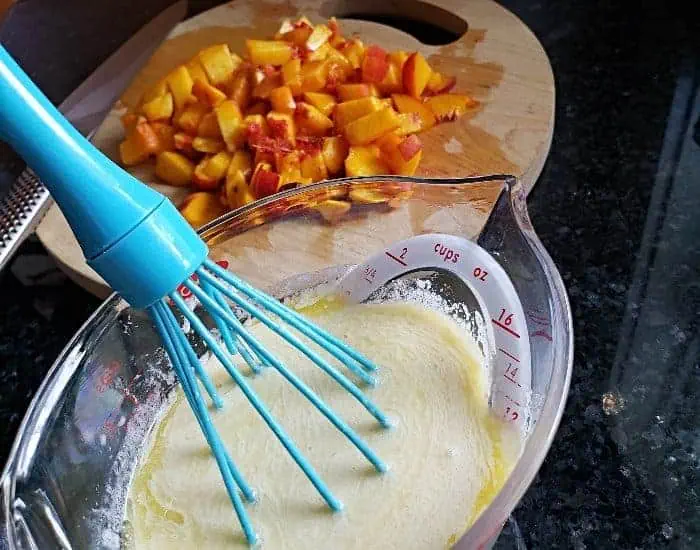 Whisk together wet ingredients