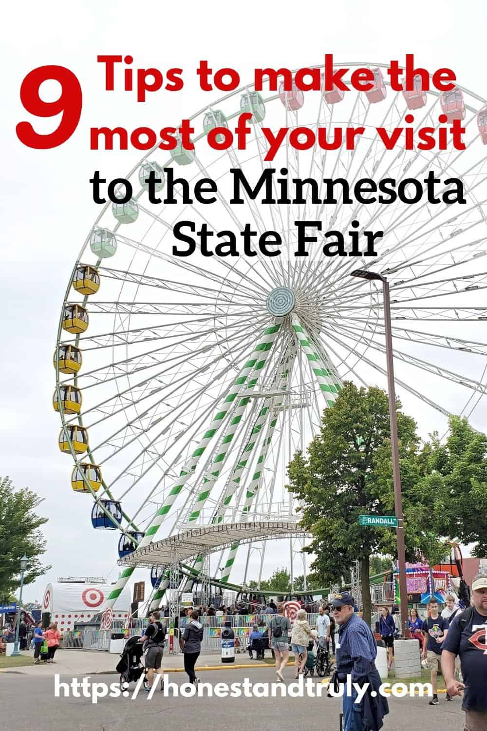 9 easy Minnesota state fair tips