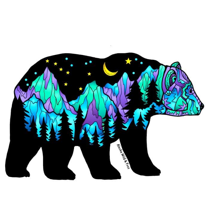 Alaska Wild and Free bear