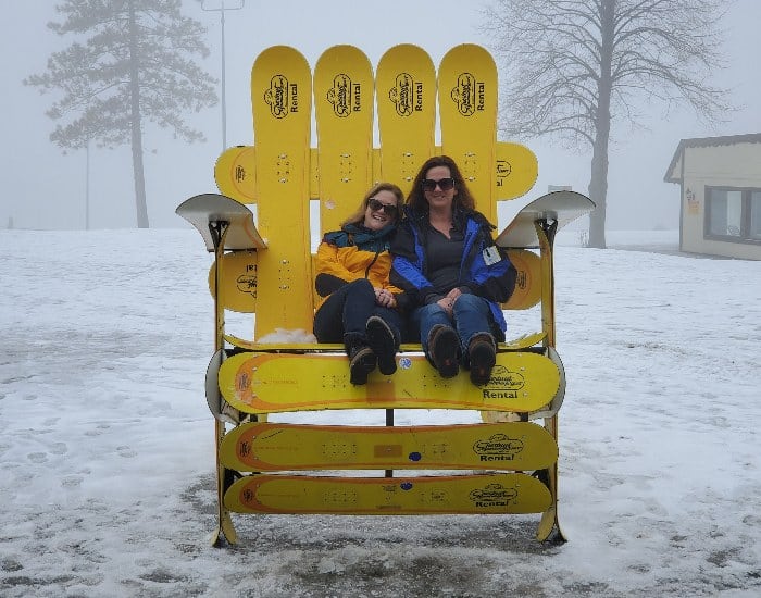 Fun photo at Chestnut Mountain