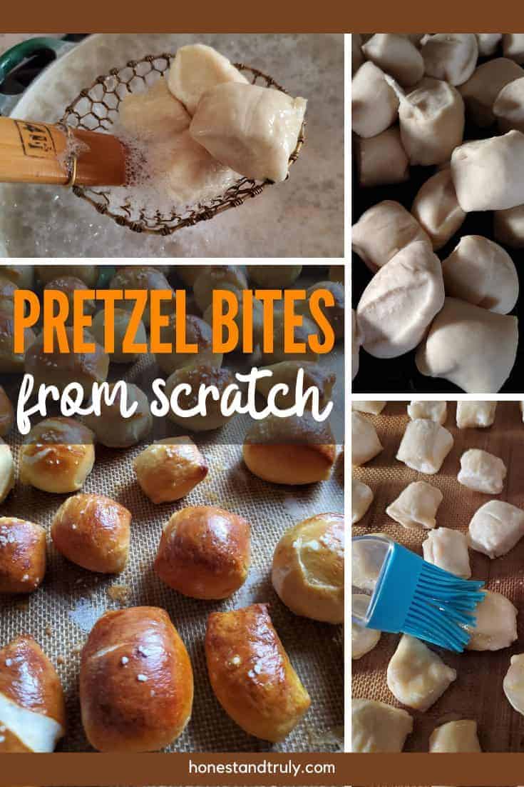 From Scratch Pretzel bites