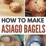 collage of how to make bagels