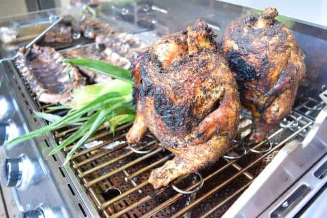 Beer can chicken