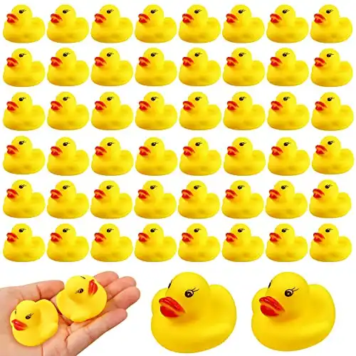 Yellow Cruising Ducks