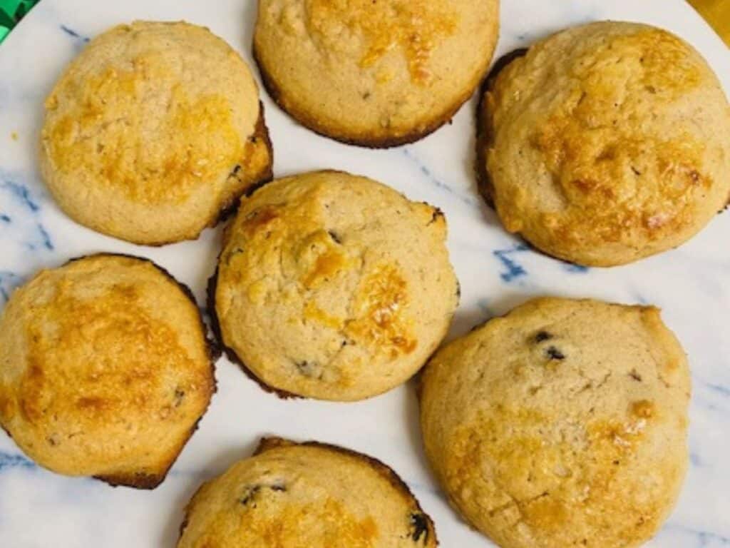 Image shows irresistible mashed potato cookies.