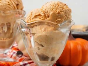 Image shows irresistible pumpkin latte ice cream.