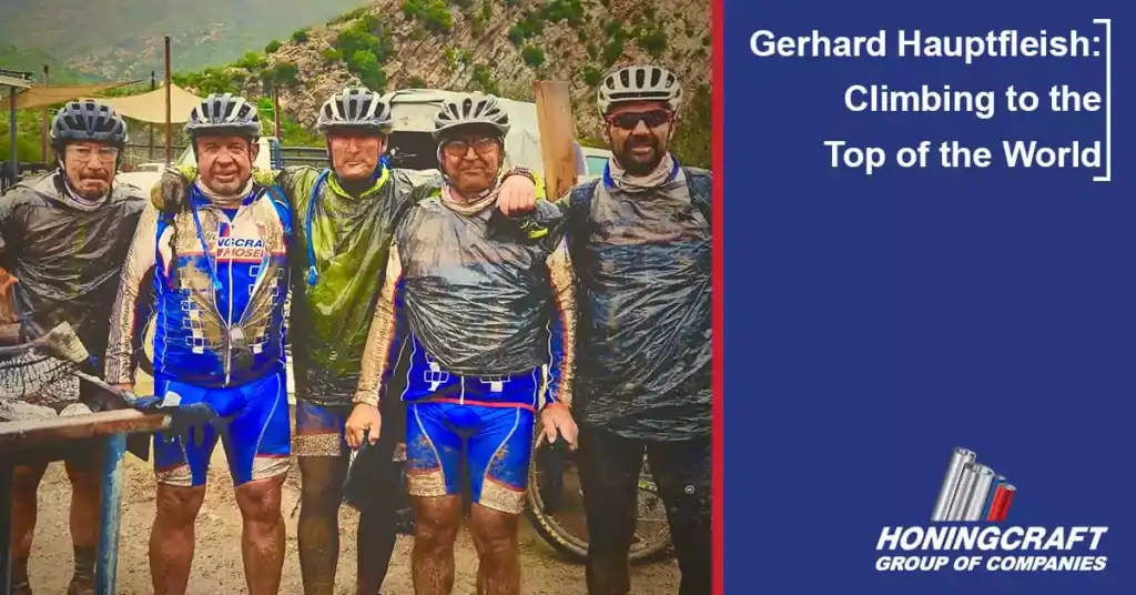 Gerhard Hauptfleish: Climbing to the Top of the World