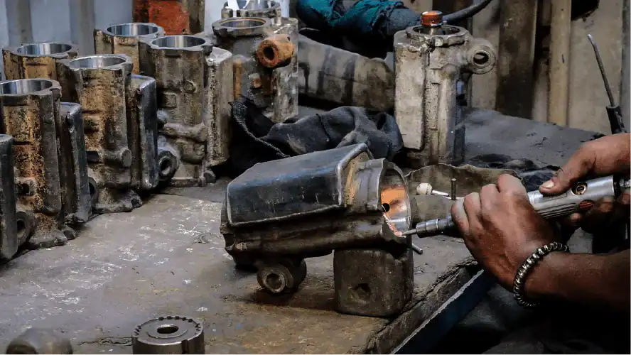 Rock Drill Sleeve Reconditioning