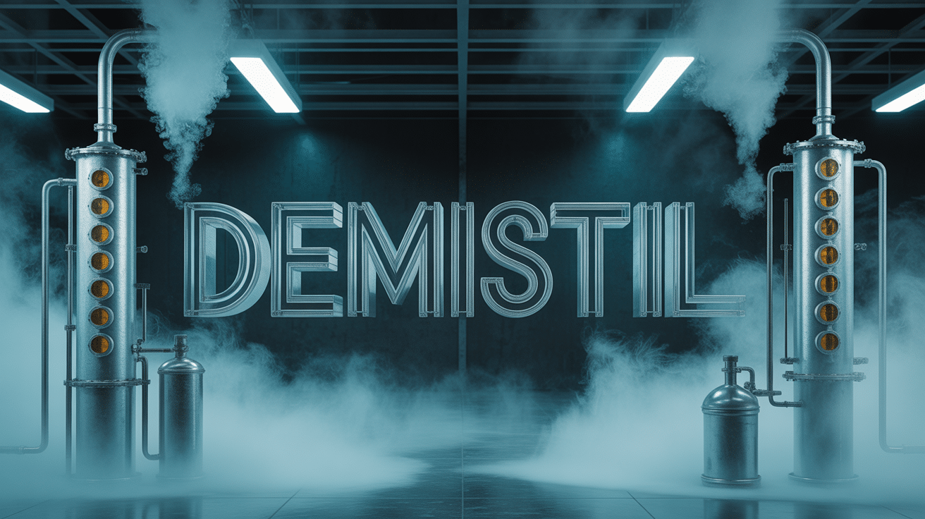 installation demistil colonnes distillation industrielle