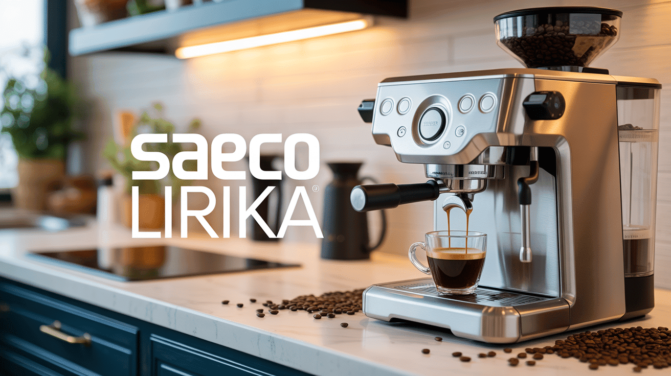 machine à café saeco lirika expresso comptoir moderne