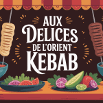 Ambiance chaleureuse aux délices de l'orient kebab, restaurant oriental