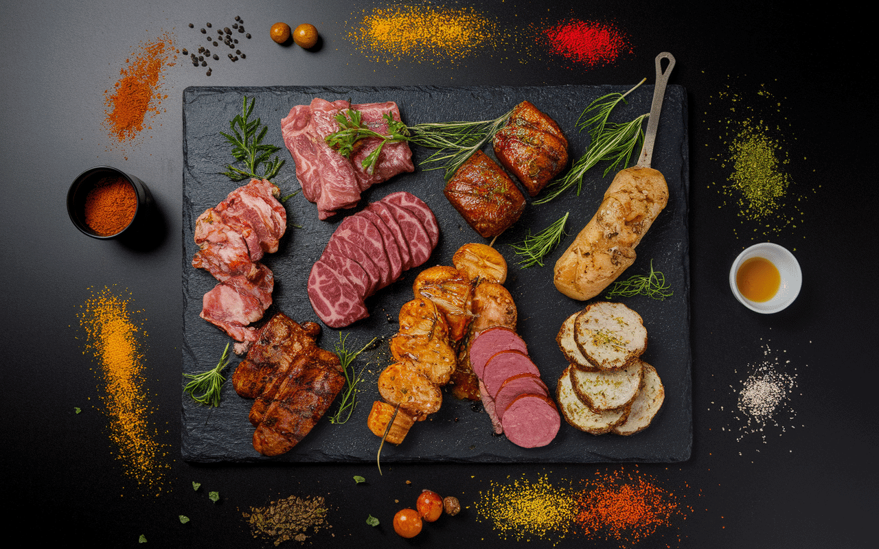 Boucherie halal geneve plateau viandes