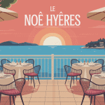 le noe hyeres restaurant mediterraneen terrasse vue mer
