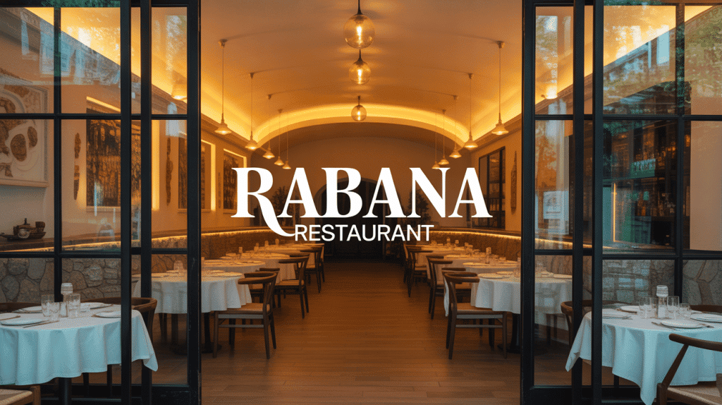 new rabana restaurant moderne facade interieur chaleureux