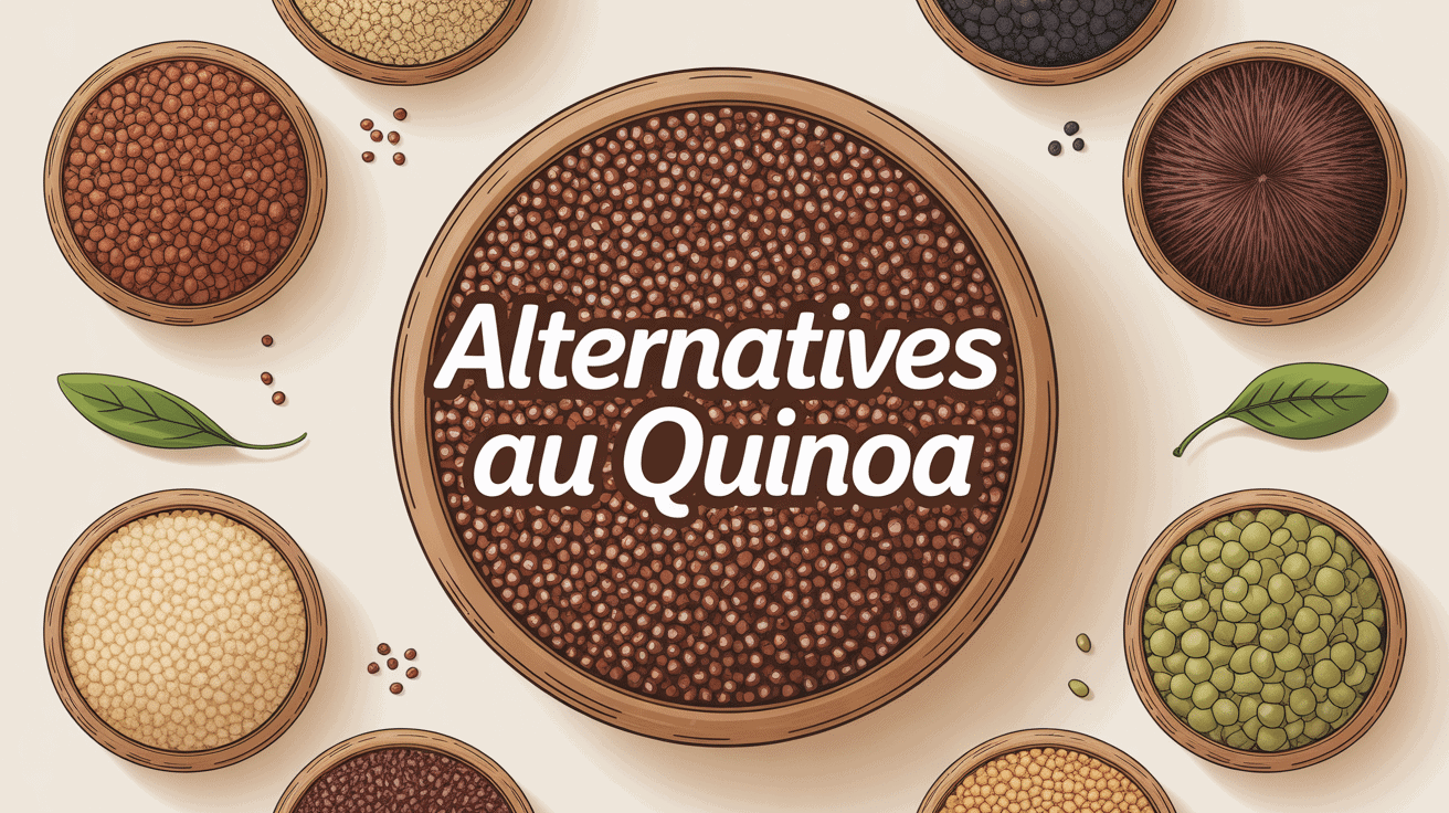 Par quoi remplacer le quinoa bol central et céréales alternatives