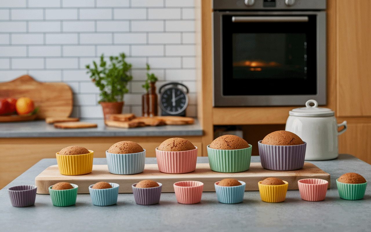 Moules tailles temps de cuisson quatre quart chronomètre