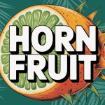 Gros plan horn fruit orange épineux