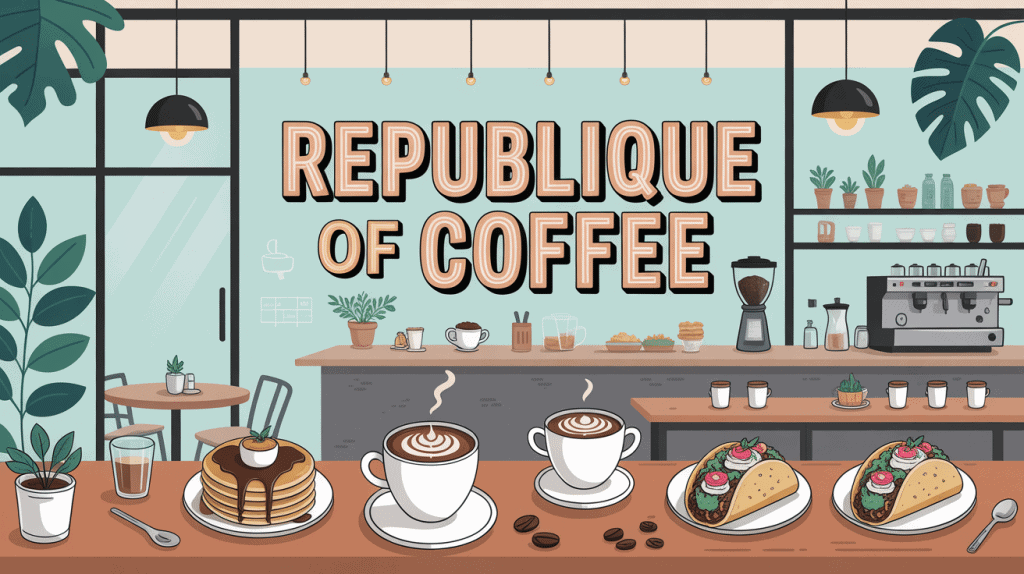 coffee shop moderne republique of coffee paris