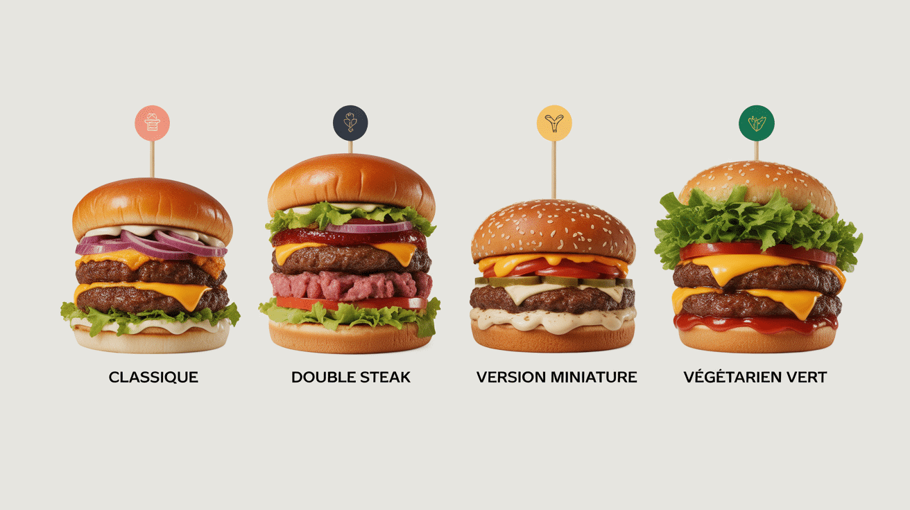 whopper classique double veggie nouveaux burgers