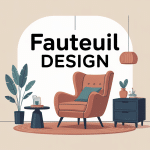 fauteuil design made in design dans salon moderne décoré