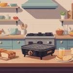 meilleur grille pain illustration cuisine conviviale