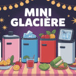 mini glacière différents modèles avec aliments frais
