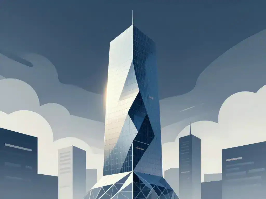 Architecture et hauteur de Almas Tower in Dubai