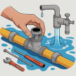 Comment remplacer un robinet autoperceur en sécurité, illustration centrale