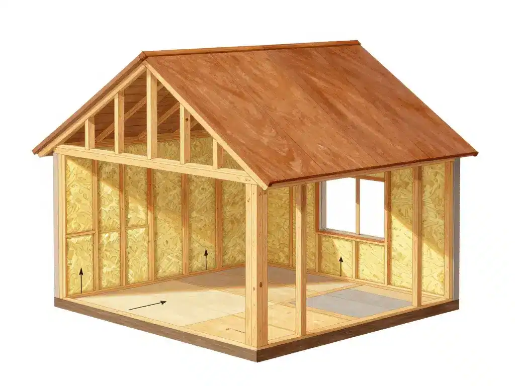 Zones d’installation panneau ouate de cellulose dans une maison