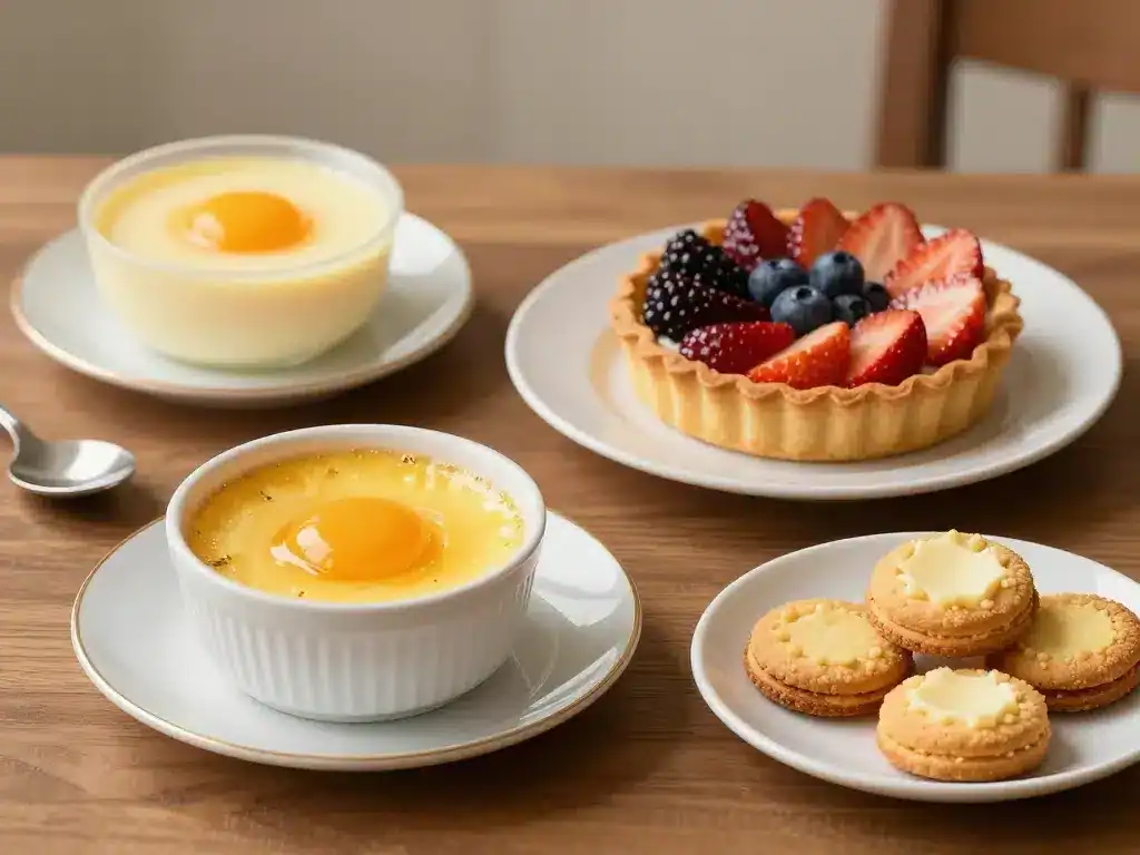 que faire avec 4 jaunes d'œufs, desserts classiques pâtisserie