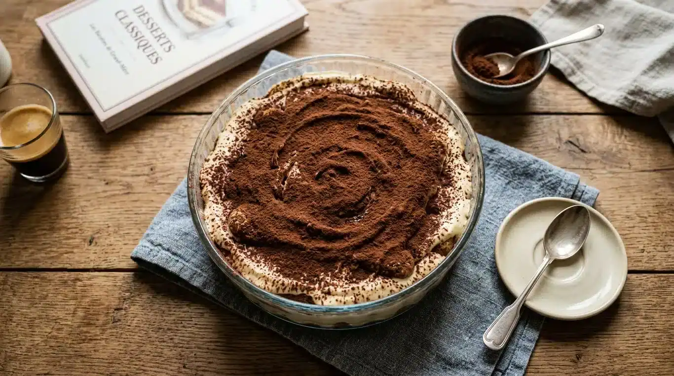 Tiramisu réalisé avec du café Bellarom